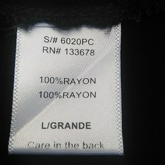 Paper Bag Rayon Short Love Tree LA - Picture 6 of 7